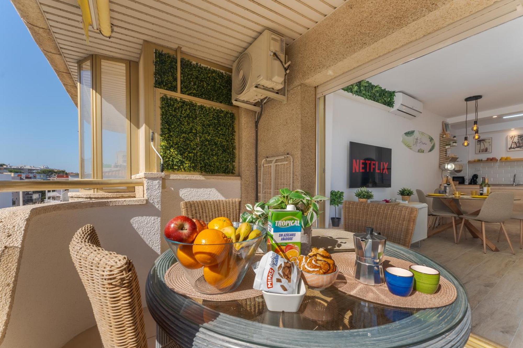 Ferienwohnung Arquus Little Hawaii Salou Exterior foto